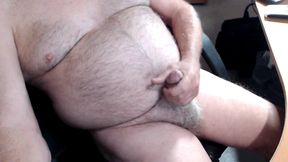 I Love the White Hairs on His Balls