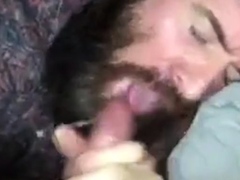 Tatted Daddy Shows Off His Amazing Blowjob Skills