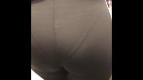 A day out with the wife in see through leggings ( part 5)