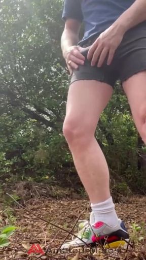 Homemade - Amateur Boys in Sneakers Cruising in the Woods