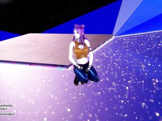 [MMD] (G)I-DLE - LATATA Kaisa Hawt Kpop Dance League of Legends KDA 4K 60FPS