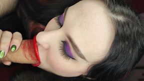 Fur Goddess Makes Dick Cum with Heels