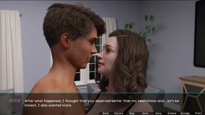 Summer scent part 20 (girlfriend route) - relax blowjob