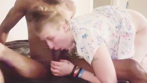 She fucks her sons friend and sucks his bbc