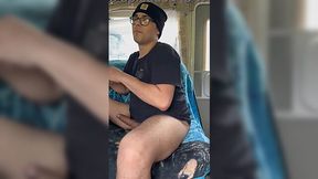 18-year-old white chick blows massive Hispanic cock for $25 in trailer park