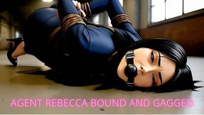AGENT REBECCA BOUND & GAGGED – LATEX ESCAPE THRILLER