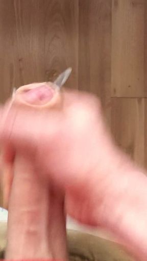 Sexy Uncut Dick Rubbing By Hands   Clip 2