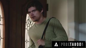 PURE TABOO Pervy College Stepbro CAUGHT Hot Stepsis Charlotte Sins Being A Camgirl &amp; FUCKED HER!