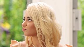Blond Latina has an appetizing big ass which is perfect for porn industry