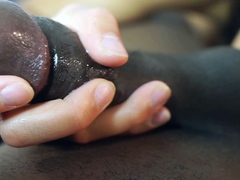 Hot POV amateur handjob