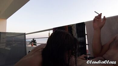 Smoking and sucking - ClaudiaClass