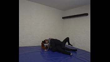 HAPPY KINKMAS EVE DAY 24 LESBIAN WRESTLING