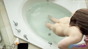 big dick nick vs ava alex in bathtub romp