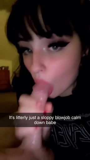 Bully girlfriend cheats on her cuckold husband with a sloppy white guy