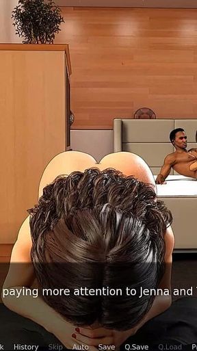 A Couple's Duet of Love & Lust: Cuckold Getting Blowjob After Watching His Wife Getting Fucked By Other Man Ep 59