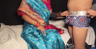 Desi indian step sister ko slik blue saree sex videos full enjoy hard sex videos