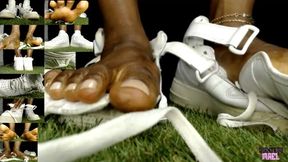 Monsters Feet Sneakers Growth - The Ancient Foot Giantess, Growth Fetish, Sneakers Ripping Fantasy RE-EDITED