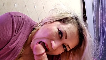 Super hot mature girl Aimee Hot MILF (aka Aimee Paradise) - The ART of BLOWJOB .!. ))) (long version)