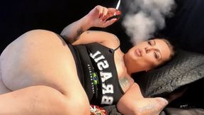 Nothing better than smoking and relaxing in my room - Audible Inhales and exhales - Dunhill Menthol 100