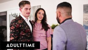 Sophia Burns, Jay Tee And Dominic Pacifico In Bisexual Boss Gives Naughty Assistant A Facial With Her Bfs Help! Mmf Threesome!