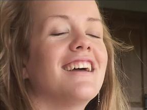 Teen blonde cutie gets all dressed up for hardcore anal sex
