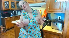 Tradwife Makes Her Husband Breakfast In Nothing But An Apron