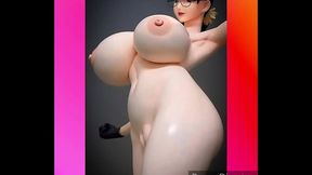 mu&ntilde_equitas: Cattleya calatita exhibiendo sus enormes tetas y gran culo, colecci&oacute_n megahouse: tetas masivas