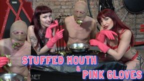 LADY SCARLET - STUFFED MOUTH AND PINK GLOVES mobile