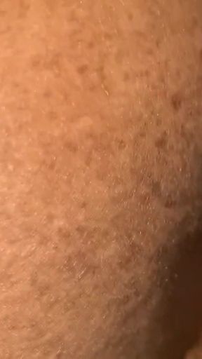 Closeup Squeezing Milking My Big Boobs