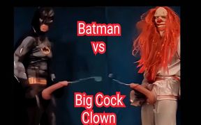 Batman Vs Insane Clown Big Cock Battle