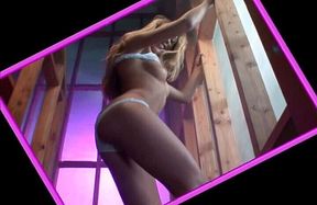 A beautiful college hottie with perfect pussy lips gets fucked by two college janitors