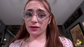 Reese Robbins sucks and fucks Mister POV in the point of view sex video called Shhh! We Can't Make Noise! - Reese robbins