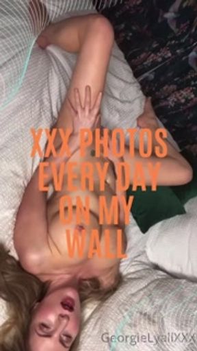 Georgie Lyall moaning in your ear