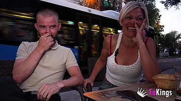 Sandra V had a fan who is a panty sniffer. We fullfil the dream of this guy with a hot MILF!