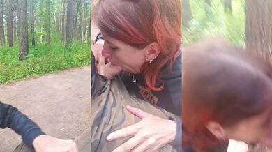 Caught sucking in the park