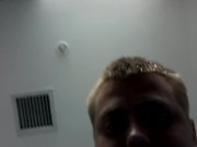 I shove a small shampoo bottle up my ass