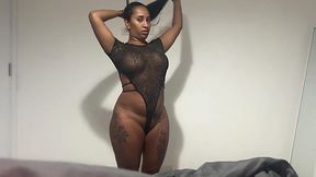 Latina step-mom fucked her teen step-son in his bed