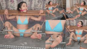 CNMB-32 Orgasms Tickling And Electric Play In Wooden Yoke