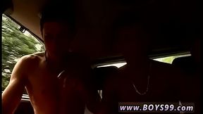 Old man lip kiss gay sex teacher video Justin and Mark pick up another