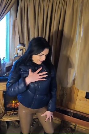 Milfycalla - Leather Fetish Mix Vol.4 - Shiny Black Leather Seduction