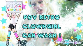 CLOWN GIRL CAR WASH