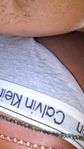 Big White Cock Doggying Ebony Butt Prior to Cum Inside