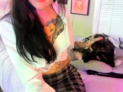 Romanian amateur webcam teen masturbate