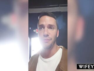 WIFEY Recent Bride Kira McKay Rides Dan's Biggest Wang Whilst Hubby Watches