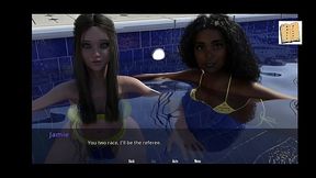 WVM 35, Jasmine And Jamie Looking Hot By The Pool.