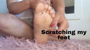 Scratching my feet