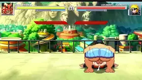 Massive Wrestler E. Honda Takes Control in Hot Gay Clash with Naruto – MugenHeat 18+