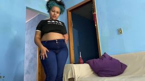 BBW Can't Stop Farting and Burping on Jeans