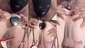 exibi meu prolapso com bolas anais