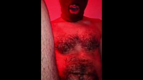 20cm Vergon Latino Impregnating Bicurious Bear While Riding Him Bareback